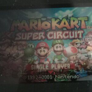 Mario Kart Super Circuit Tested Nintendo Gameboy Advance Video Game